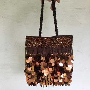 Vintage sequin purse